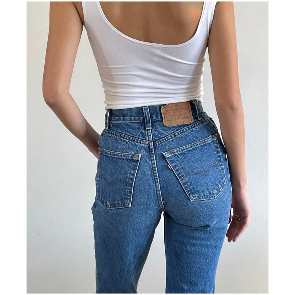Levi’s Women’s Sz 26 VTG 505 High Rise Straight Leg Jeans Y2K USA Made Denim